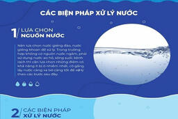 HƯỚNG DẪN XỬ LÝ NƯỚC VÀ VỆ SINH MÔI TRƯỜNG TRONG MÙA BÃO LŨ